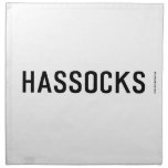 Hassocks  Napkins
