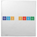 Bacon sarnies  Napkins