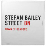 Stefan Bailey Street  Napkins