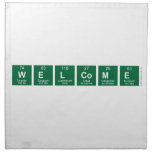 WELCOME  Napkins