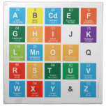 Abcdef
 ghijk
 lmnopq
 rstuv
 wxy&z  Napkins