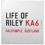 life of  riley  Napkins