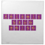 Periodic
 Table
 Writer  Napkins
