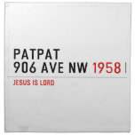 Patpat 906 ave nw  Napkins