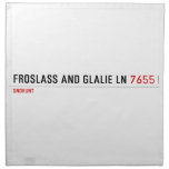 Froslass and glalie ln  Napkins