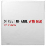 Street of anil  Napkins