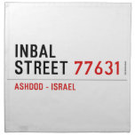 Inbal Street  Napkins