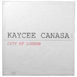 kaycee canasa  Napkins