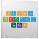 Happy
 Birthday
 Lucas  Napkins