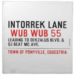 Intorrek Lane   Napkins