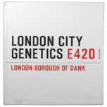 LONDON city genetics  Napkins