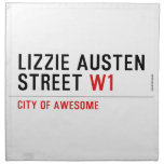 Lizzie Austen Street  Napkins