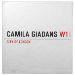 Camila Giadans  Napkins