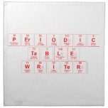 Periodic Table Writer  Napkins