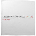 The Hammer And Sickle   Napkins