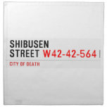 shibusen street  Napkins
