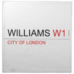 WILLIAMS  Napkins