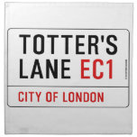 totter's  lane  Napkins