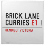 brick lane  curries  Napkins