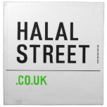 Halal Street  Napkins