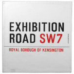 exhibition ROAD  Napkins