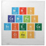 Mrs 
 Campos
 Science
 Class  Napkins