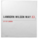Lamborn Wilson Way  Napkins