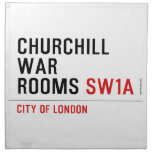 Churchill war rooms  Napkins