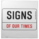 signs  Napkins