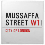 Mussaffa Street  Napkins