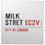 Milk  Stret  Napkins