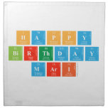 happy
 Birthday
 Mari  Napkins