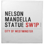 nelson mandella statue  Napkins