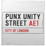 PuNX UNiTY Street  Napkins