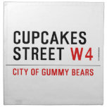 cupcakes Street  Napkins