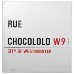 Rue  chocololo  Napkins
