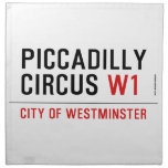 piccadilly circus  Napkins