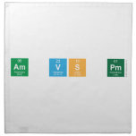 am vs pm  Napkins