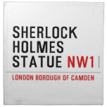 sherlock holmes statue  Napkins