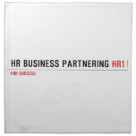 HR Business Partnering  Napkins