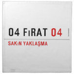 04 fırat  Napkins