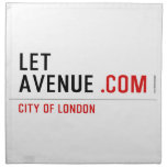 LET  AVENUE  Napkins