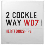 2 Cockle Way  Napkins
