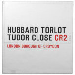 Hubbard Torlot Tudor Close  Napkins