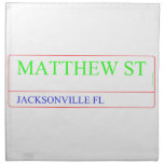 Matthew st  Napkins