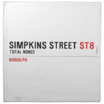 Simpkins Street  Napkins