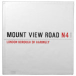 MOUNT VIEW ROAD  Napkins
