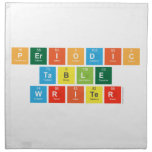 Periodic
 Table
 Writer  Napkins