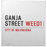 Ganja Street  Napkins