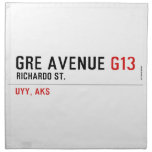 GRE AVENUE  Napkins